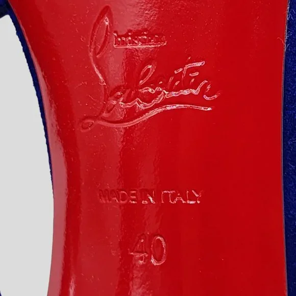 Christian Louboutin Astrida Bride Pumps 40 - Picture 8 of 8